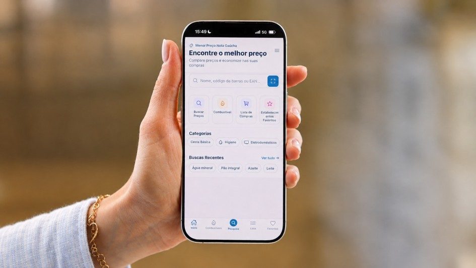 App Menor Preço Nota Gaúcha é renovado e promete mais economia aos gaúchos