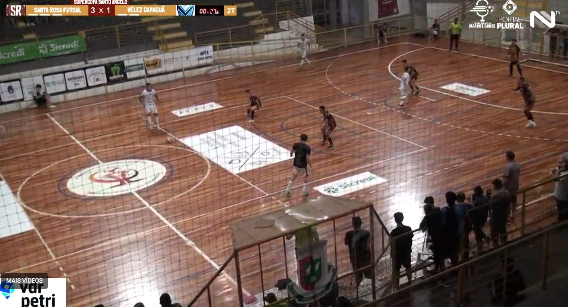 Após derrota para o Santa Rosa, Vélez Camaquã foca na semifinal contra a Atlec
