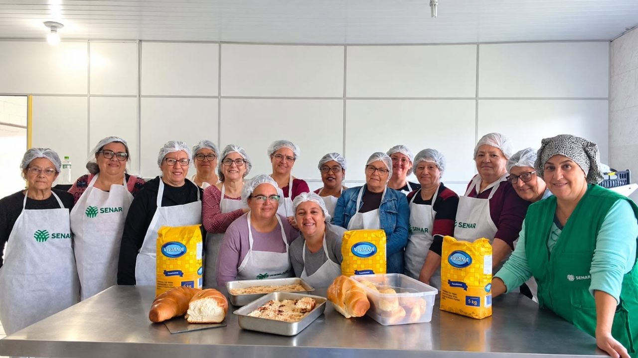 Arambaré recebe curso de panificação caseira do SENAR em parceria com Sindicato Rural