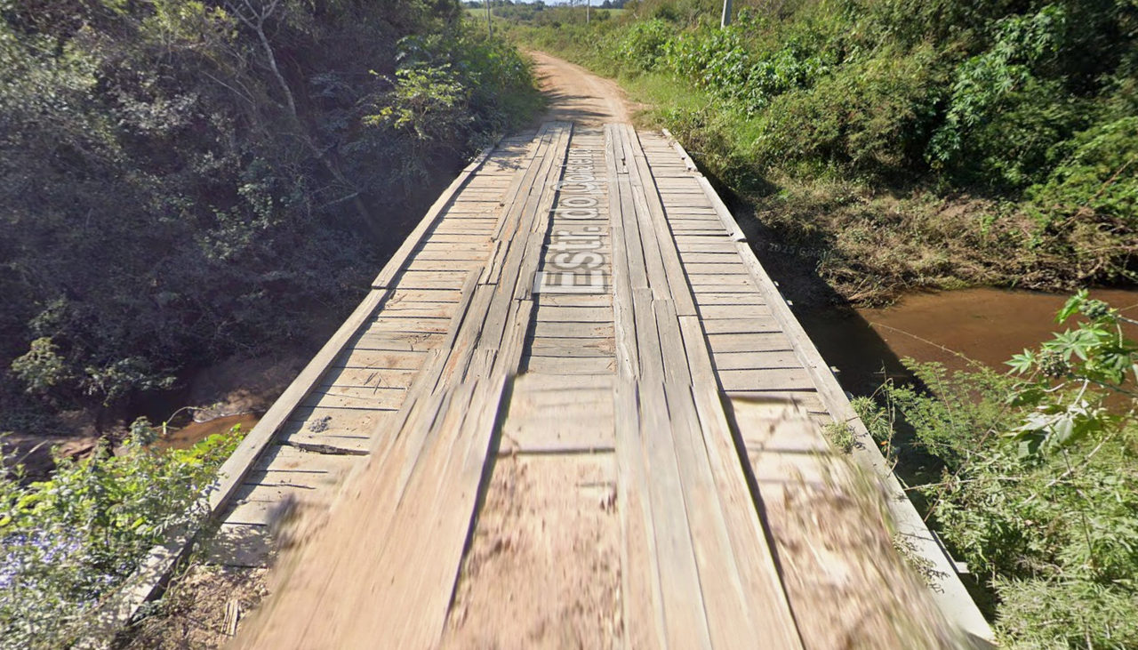 Atenção motoristas: Ponte da Vila Cordeiro em Cristal fica interditada para reformas nesta quarta