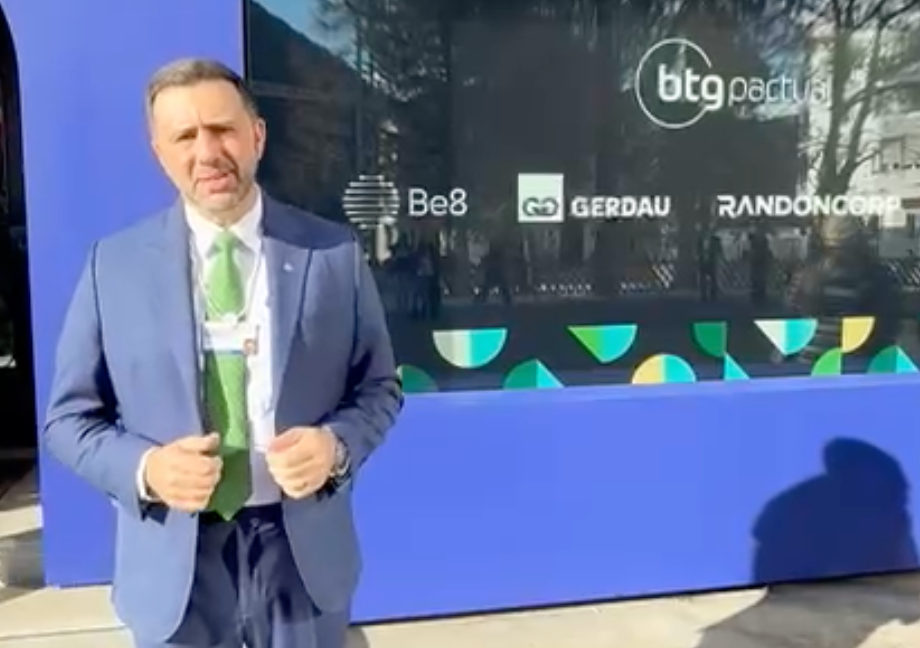 Be8 em Davos: Erasmo Battistella defende biocombustíveis e protagonismo do Brasil no Fórum Mundial