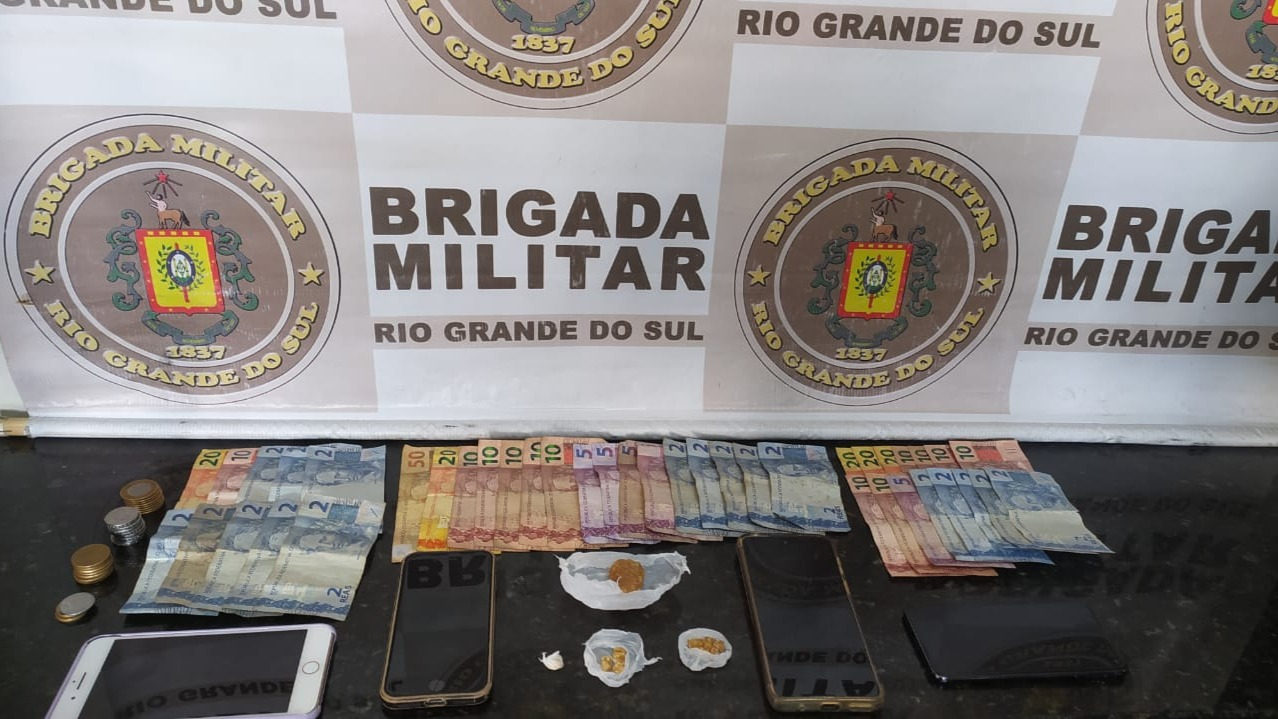 Brigada Militar efetua prisão por Tráfico de entorpecentes