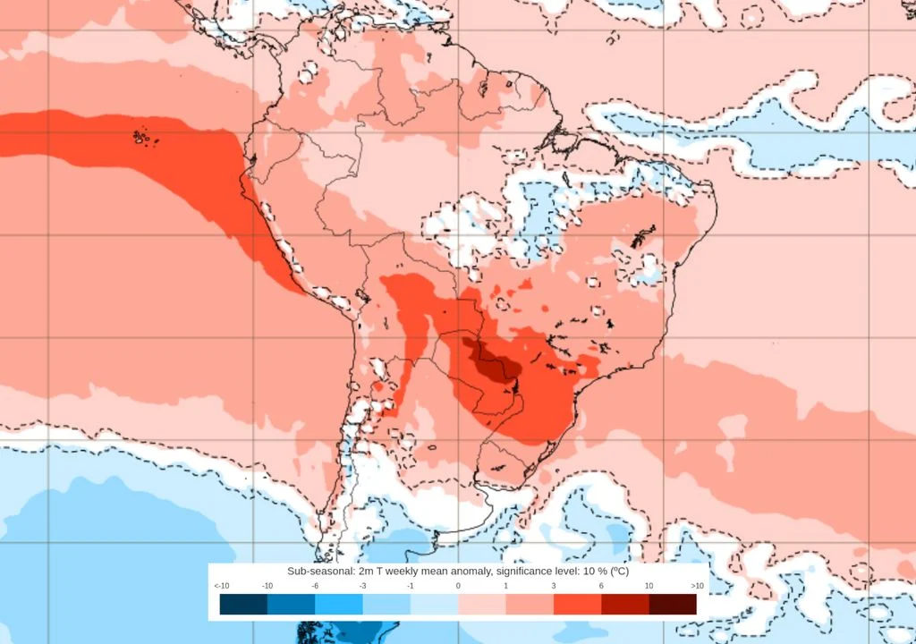 Calor fora de época favorece tempestades severas em diversas regiões do Rio Grande do Sul