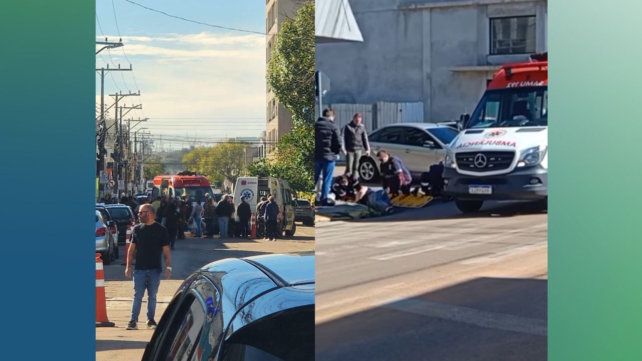 Camaquã: dois acidentes deixam motociclistas feridos nesta sexta-feira (07)