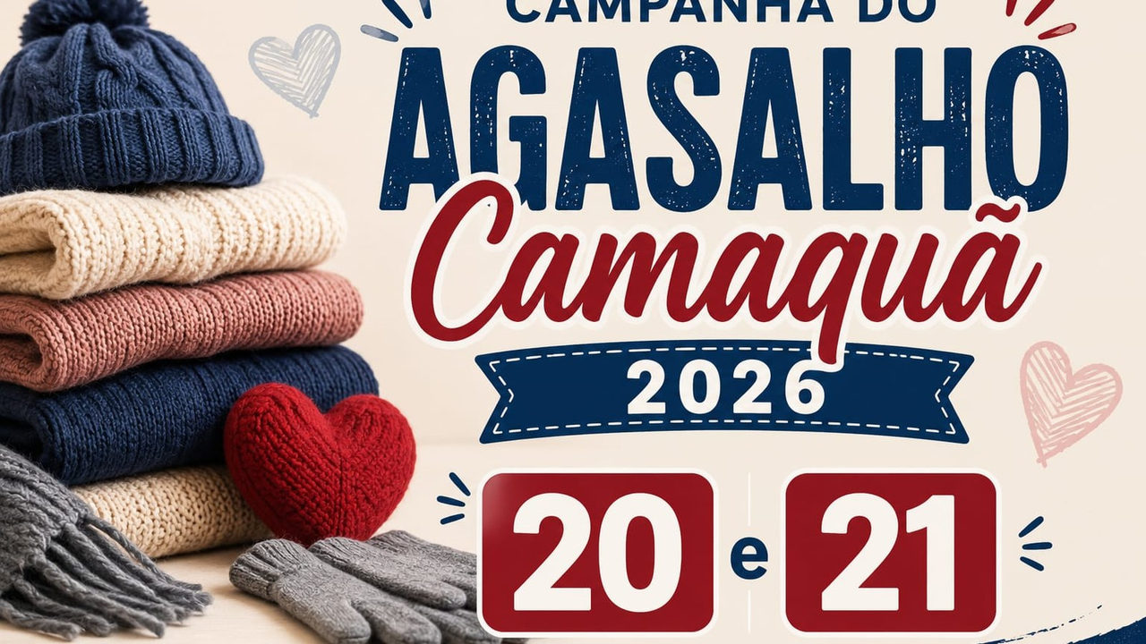 Camaquã entrega roupas do Agasalho nesta segunda e terça