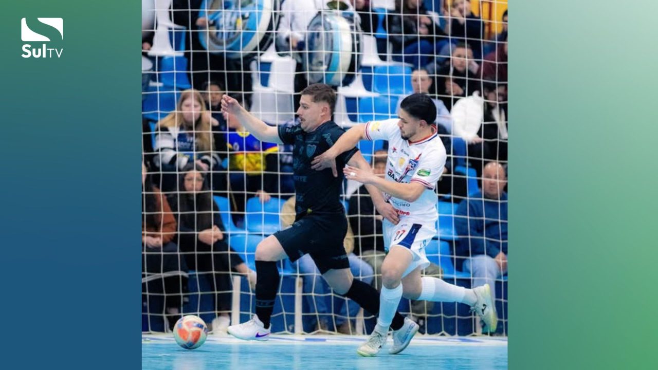 Camaquã Futsal enfrenta o SER Santiago/ACCAD na volta da semifinal, nesta quarta-feira