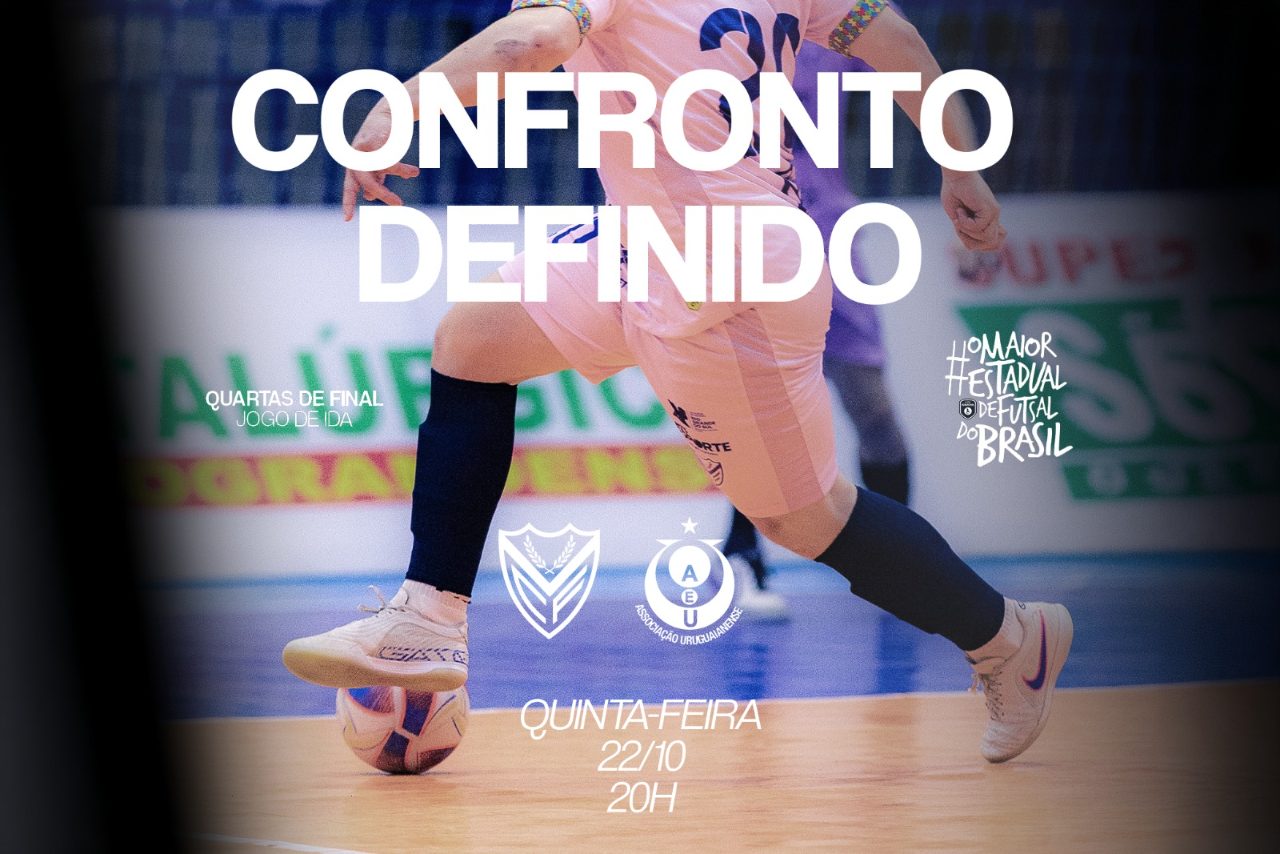 Camaquã Futsal recebe a Uruguaianense nesta quinta, às 20h, no Ginásio Wadislau Niemxeski.