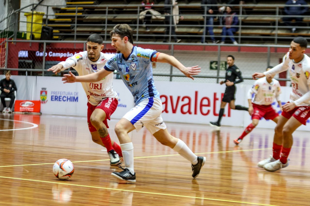 Camaquã Futsal perde para o Atlântico em Erechim pelo Gauchão Série A