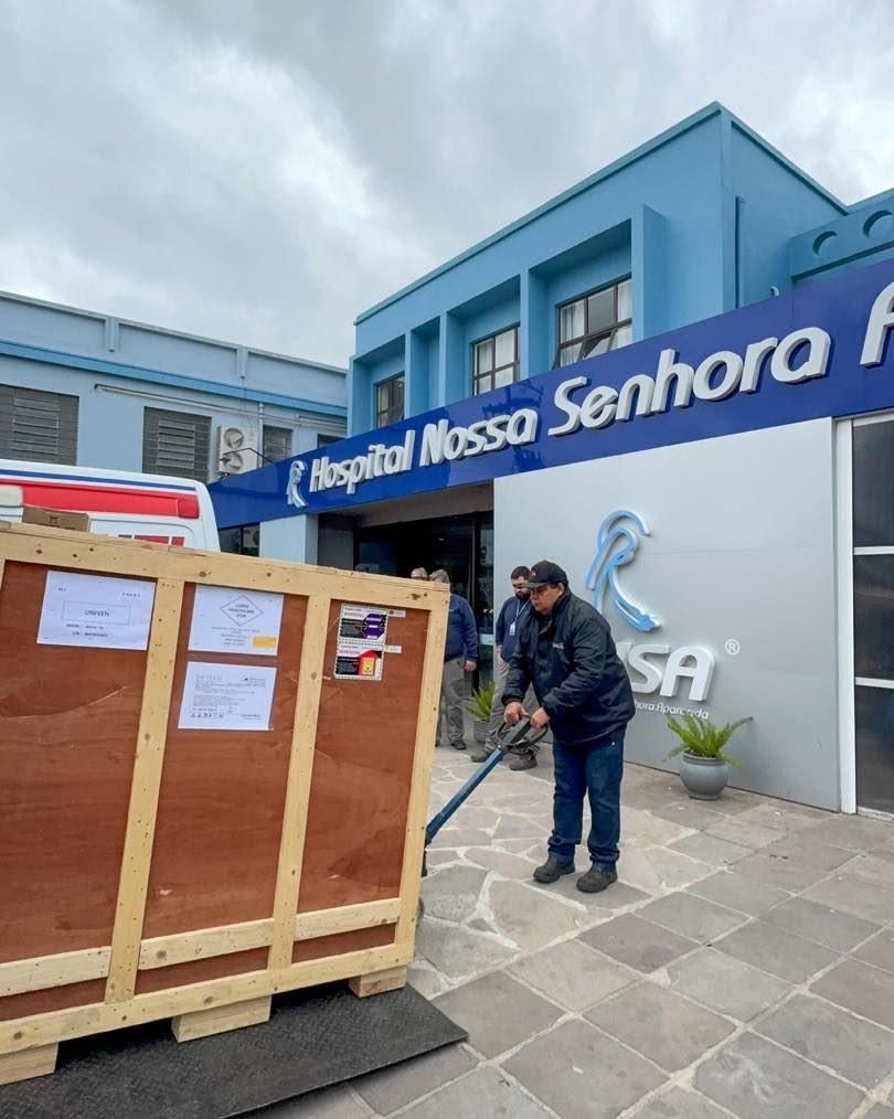Camaquã ganha novo mamógrafo no Hospital Nossa Senhora Aparecida