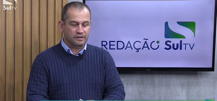 Vice-prefeito Luciano Pereira Dias detalha investimentos em infraestrutura em Camaquã. Foto: SulTV Canal 31