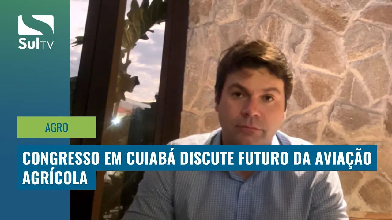 Deputado Marcus Vinicius defende aviação agrícola em congresso em Cuiabá