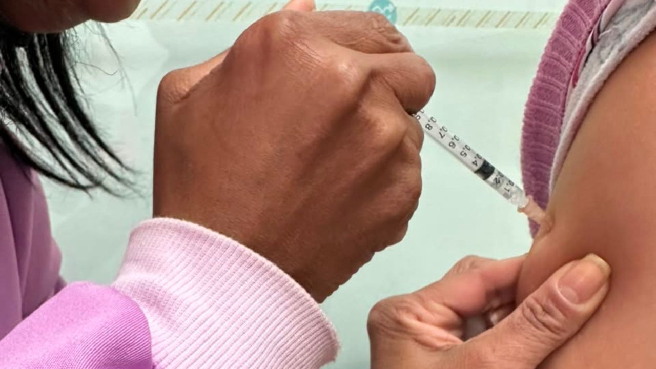 Dia D de Vacinação em Camaquã aplicou 140 doses no sábado. Foto: Prefeitura de Camaquã - divulgação