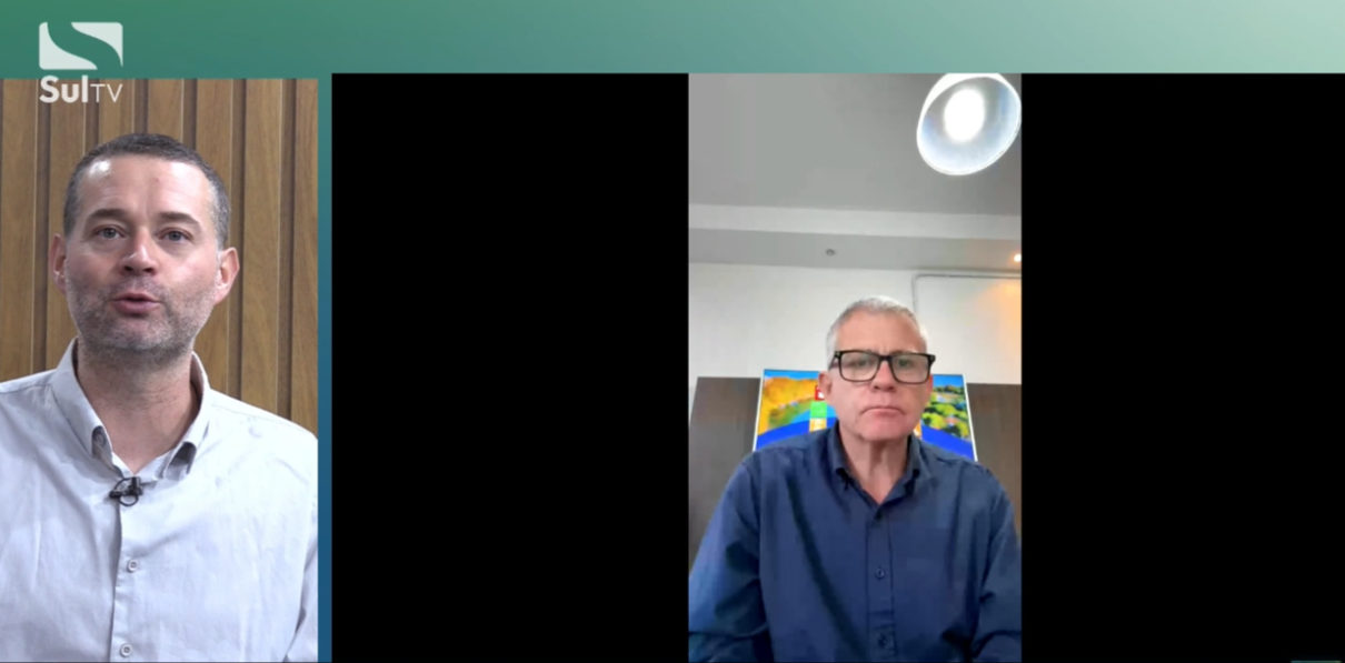 Em entrevista à SulTV, Prefeito Zelmute Marten avalia romper contrato com a Corsan/Aegea e municipalizar o saneamento em São Lourenço do Sul