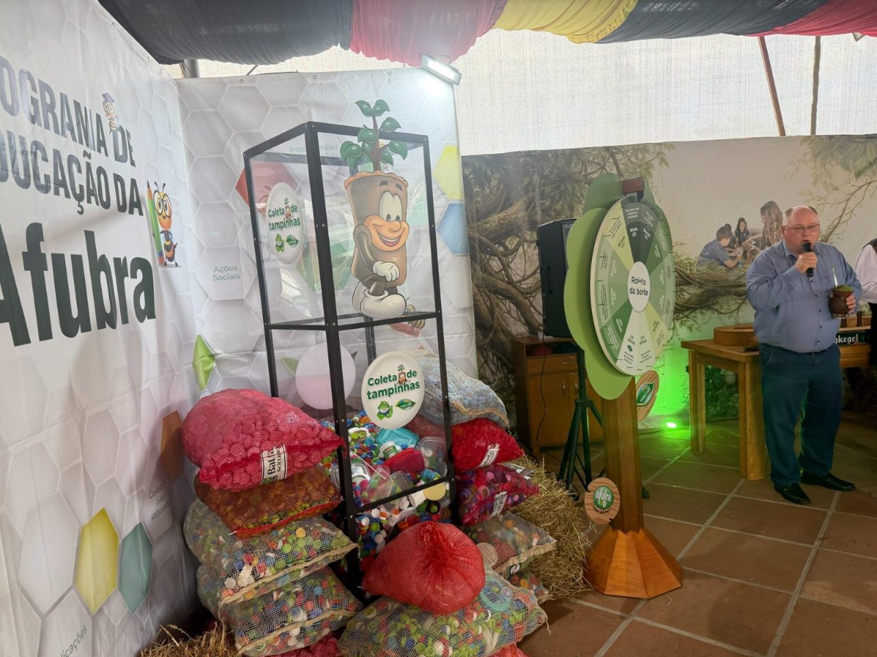 Escola de Camaquã fica em 4º lugar em gincana nacional de reciclagem da Afubra