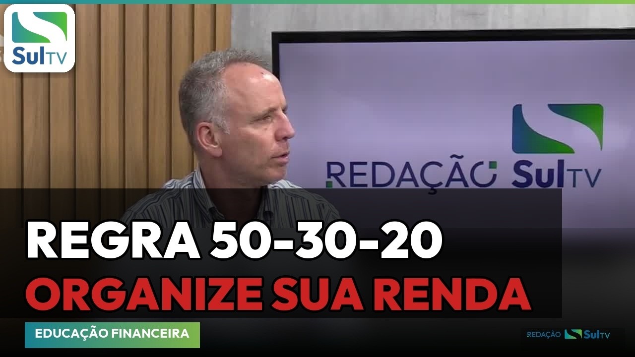 Especialista explica a regra do 50-30-20 para organizar o orçamento familiar