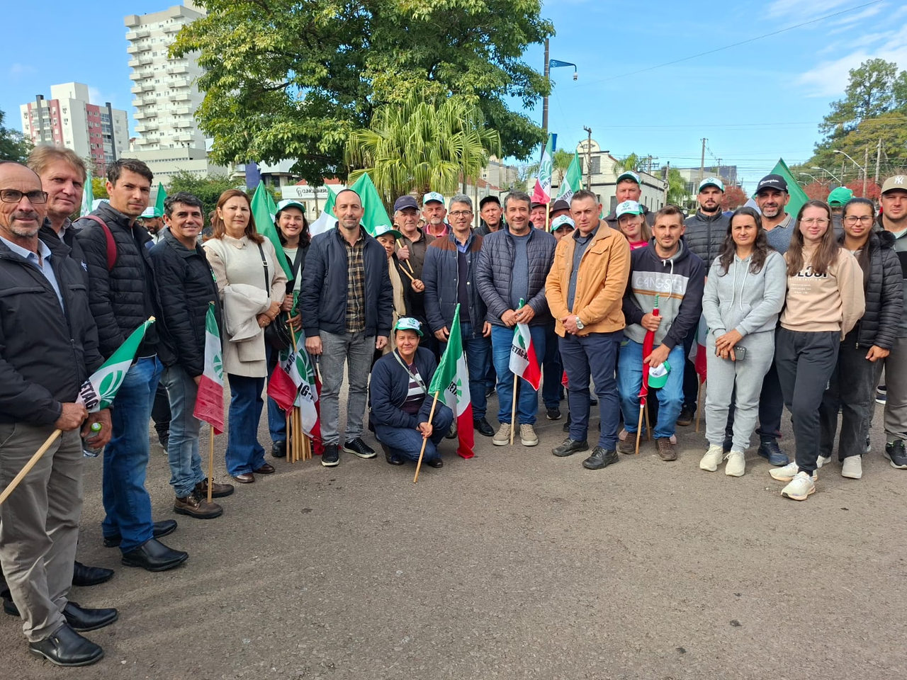 Protesto do tabaco: fumicultores mobilizam o RS e cobram indústrias por preços justos