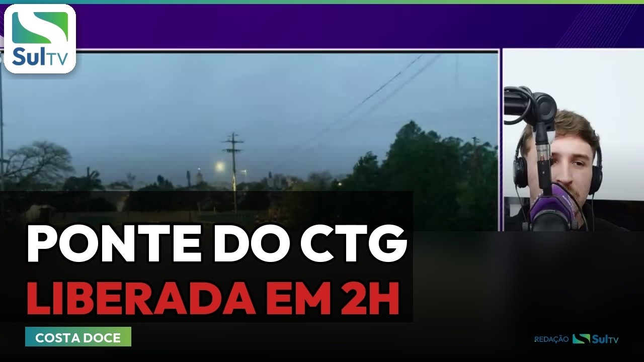 Força-tarefa libera ponte do CTG e trânsito volta a fluir em Camaquã