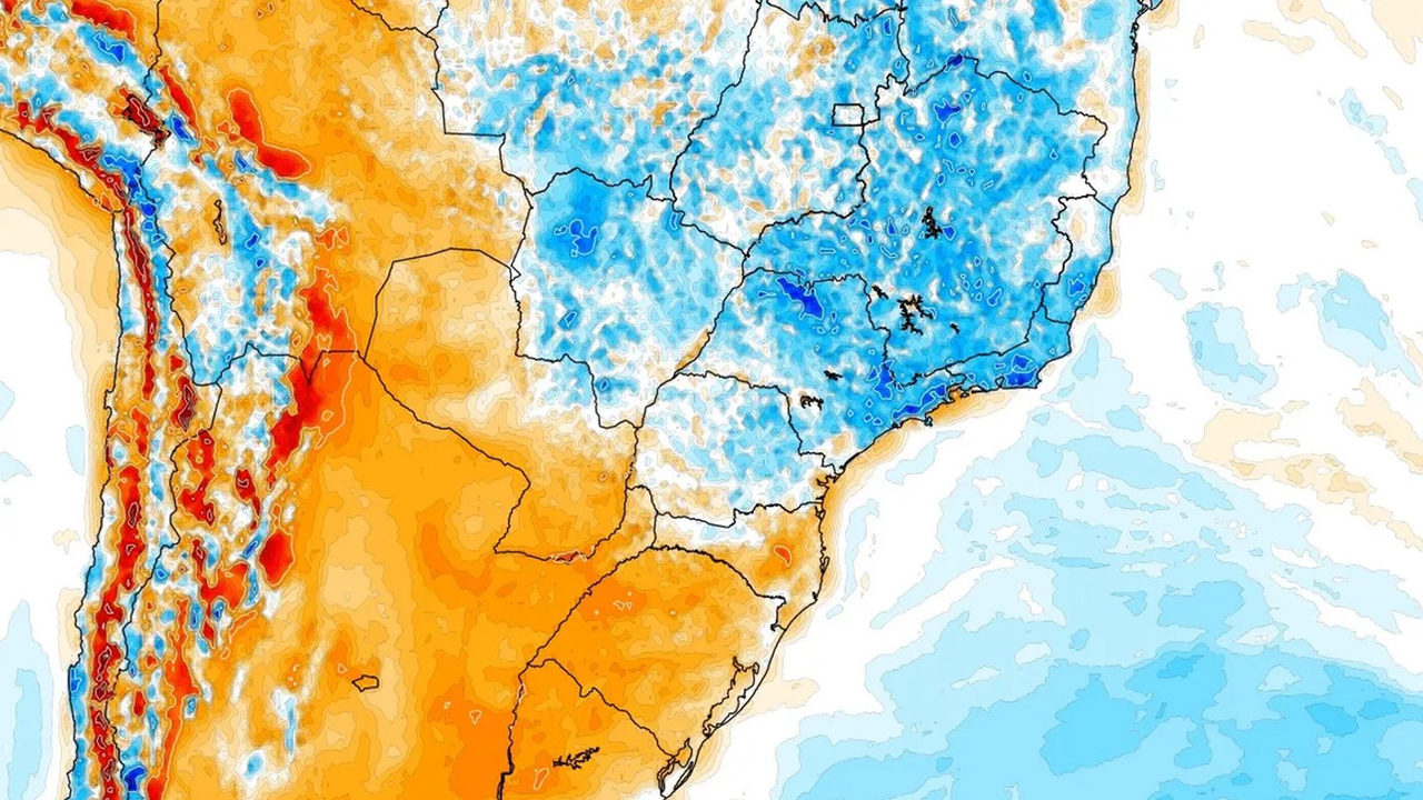 Frio fora de época derruba temperaturas e inverte o mapa do Brasil