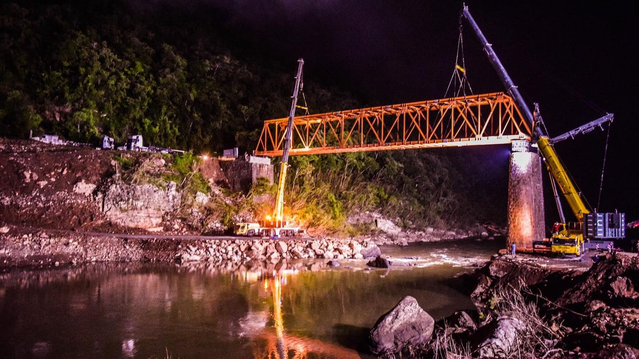 Governo do Estado detalha projeto de construção de ponte em Nova Roma do Sul