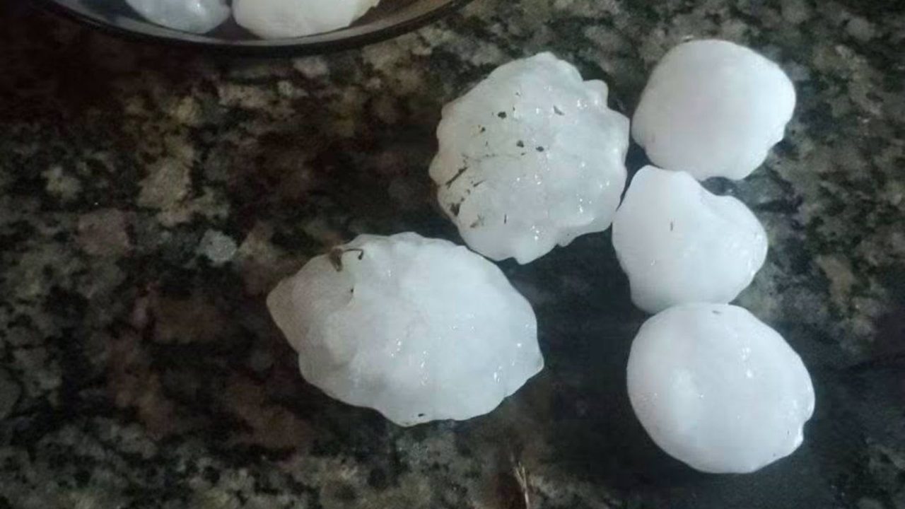 Granizo e chuvas intensas atingem 11 cidades da Zona Sul; Pelotas tem 500 famílias afetadas