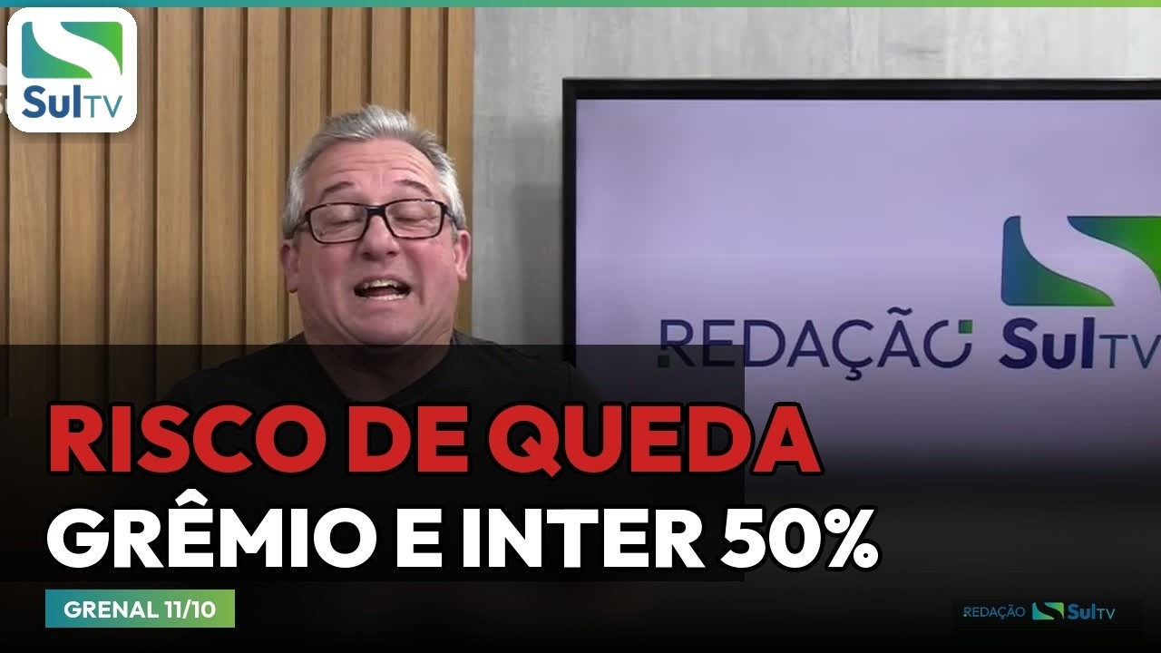 Grêmio e Inter têm cerca de 50% de chance de cair para a Série B, apontam cálculos
