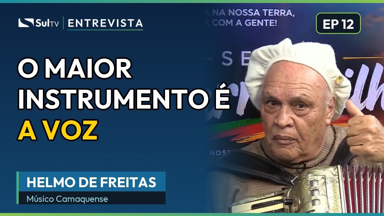 Helmo de Freitas, quase 80 anos: “o maior instrumento que Deus dá é a voz”
