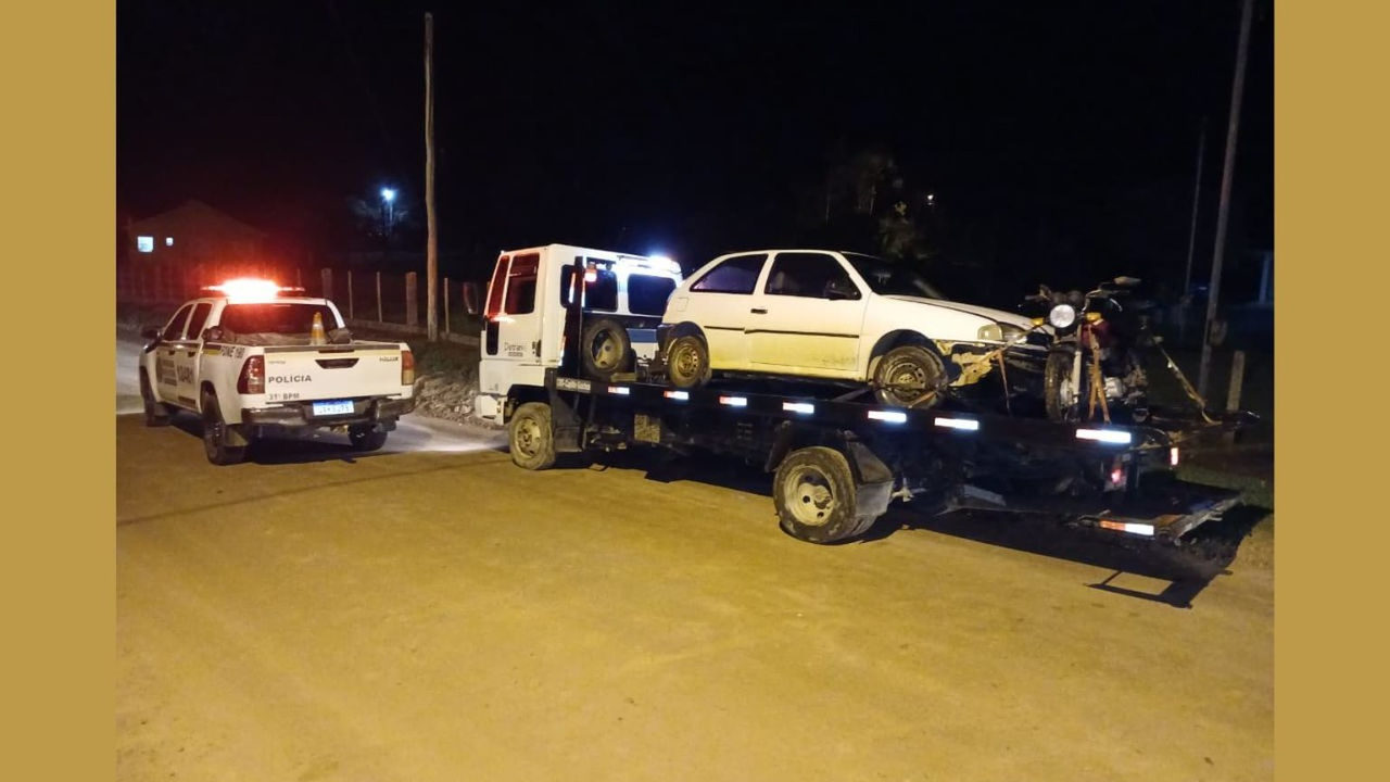 Homem é preso após furtar carro e moto em Mariana Pimentel
