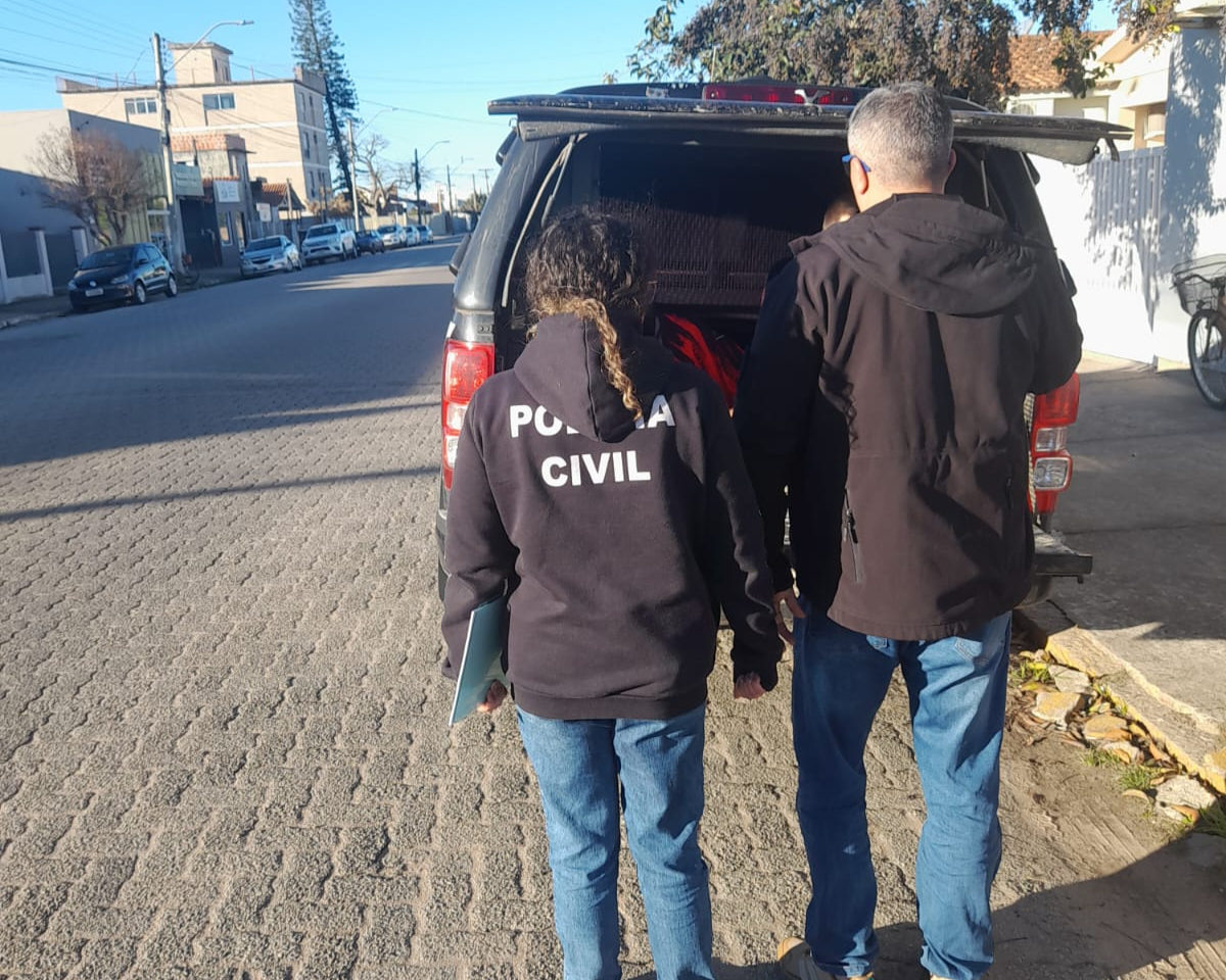 Homem é preso em São Lourenço do Sul por descumprir medidas judiciais
