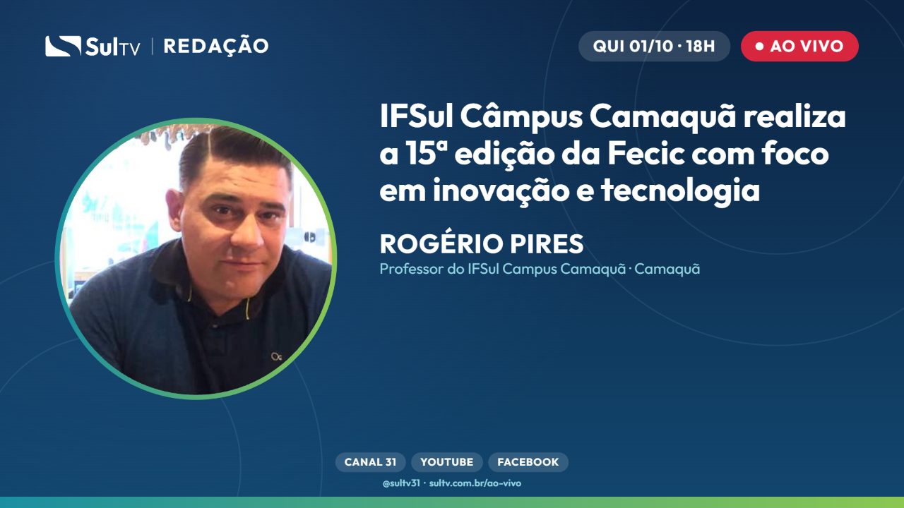 IFSul Câmpus Camaquã realiza 15ª edição da Fecic com foco em inovação