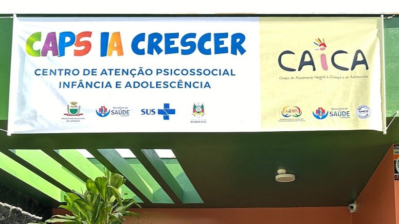 Inaugurados o CAPS IA Crescer e o novo Caica