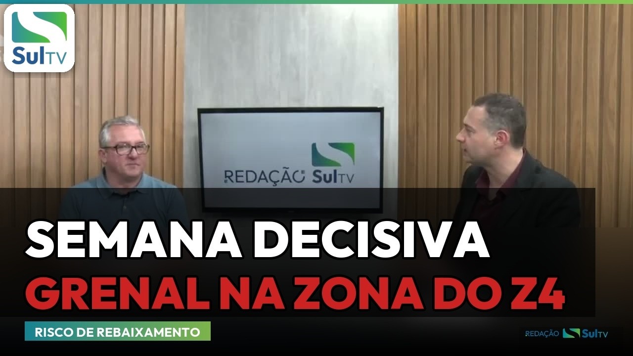 Internacional e Grêmio têm semana decisiva contra o Z4 do Brasileirão