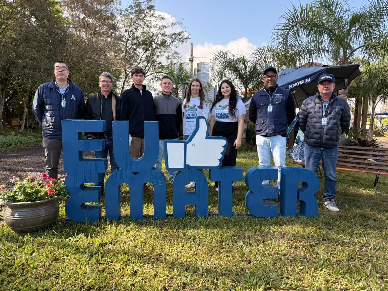 Jovens de Camaquã concluem curso da Emater em formatura na Expointer 2026. Foto: Prefeitura de Camaquã - reprodução