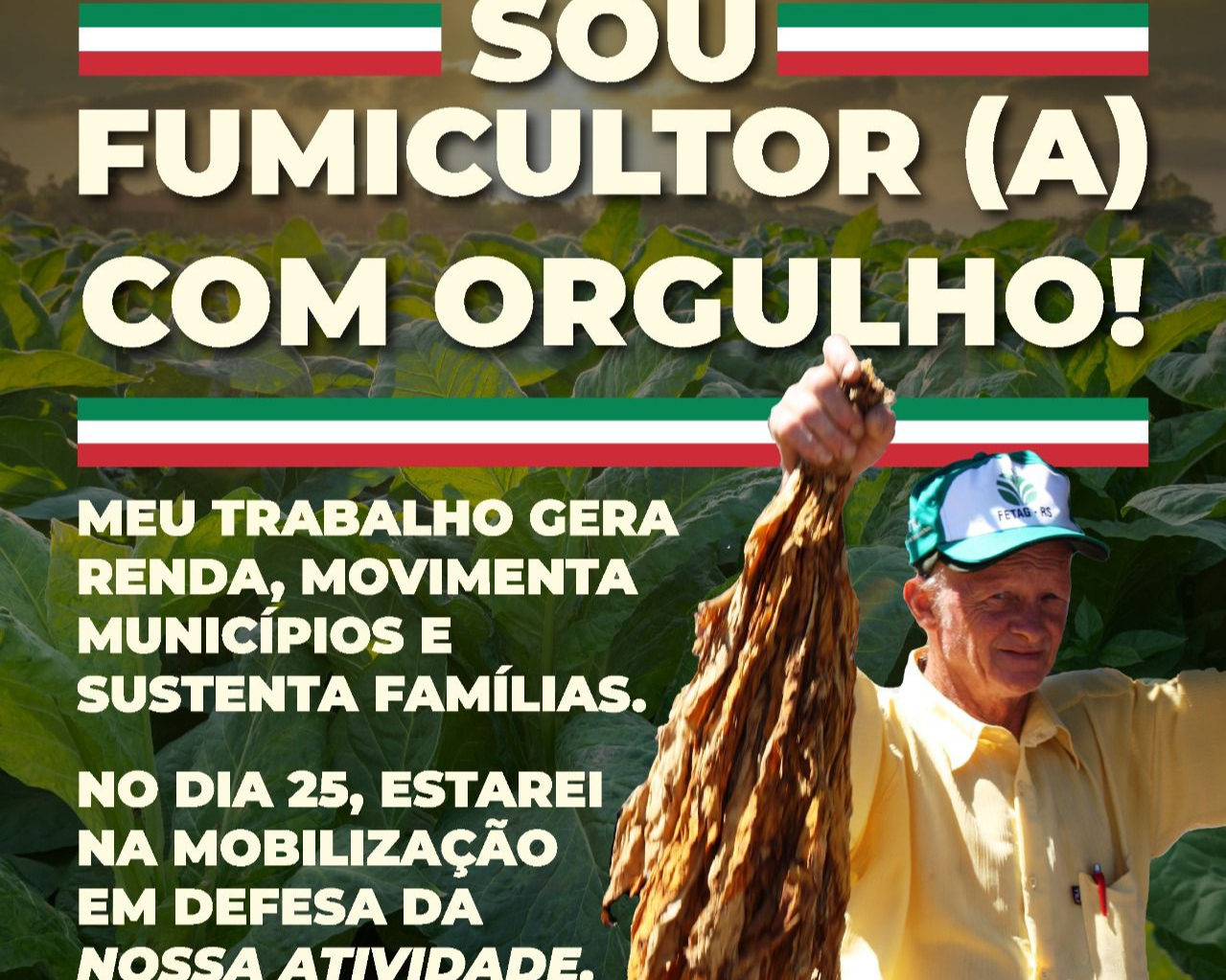 Municípios da região organizam transporte gratuito para grande mobilização de fumicultores em Santa Cruz do Sul