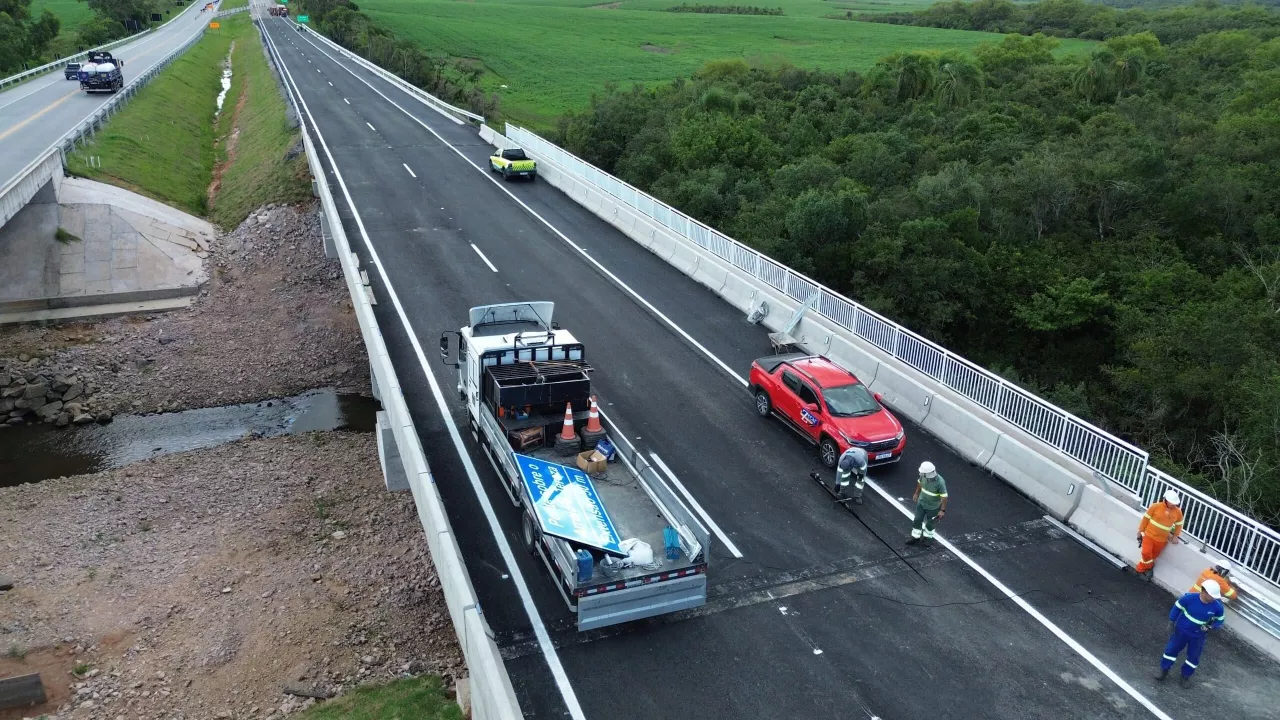 O que muda na BR-116 com a liberação da nova ponte em São Lourenço do Sul