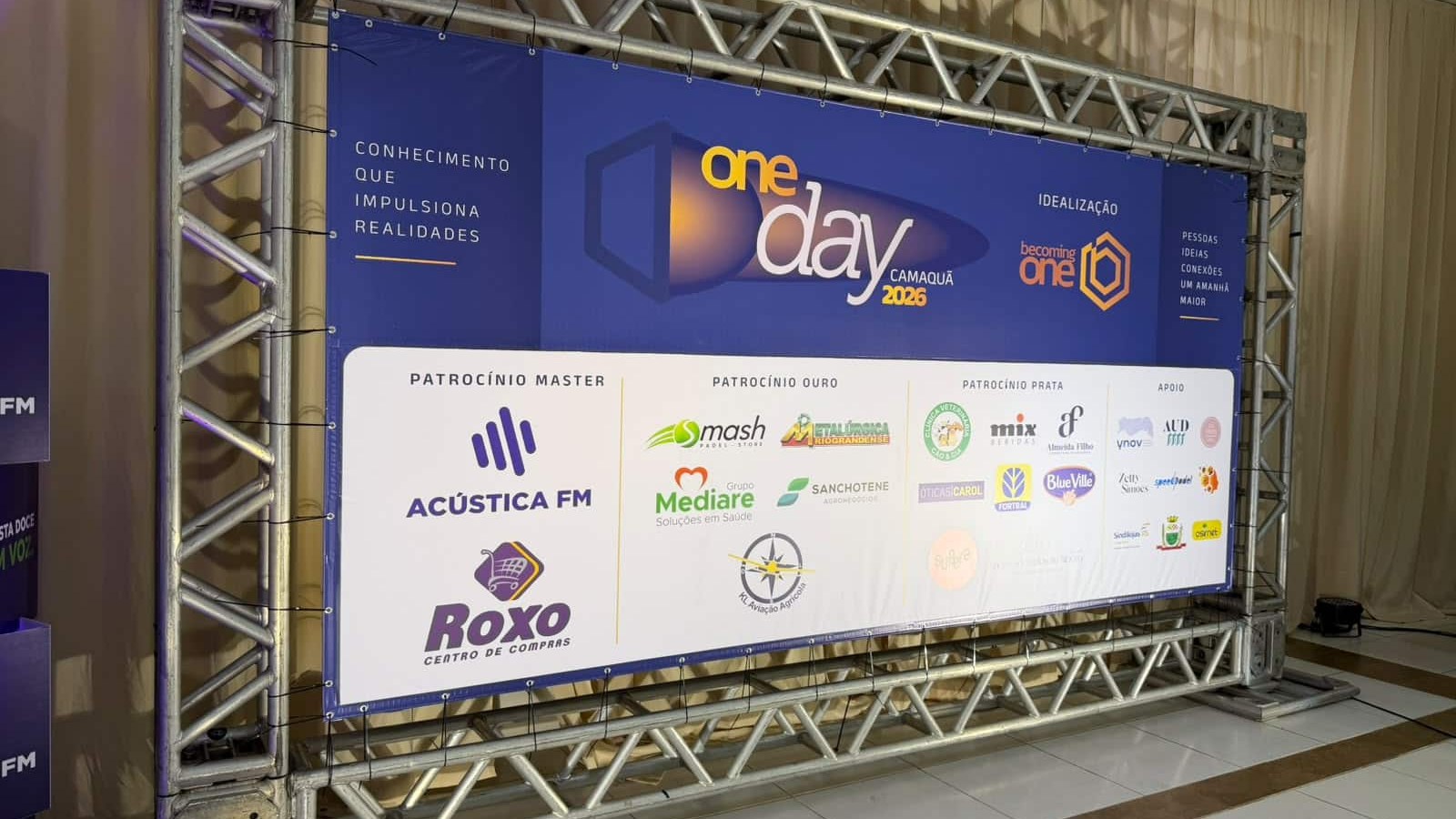 Credenciamento do One Day 2026 acontece das 8h às 9h na sede da ACIC Camaquã