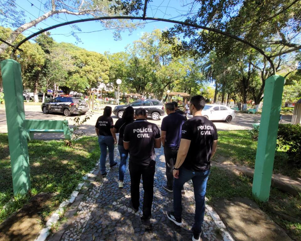 Operação nas praças de Camaquã: entenda a ação conjunta que mobilizou a Polícia Civil
