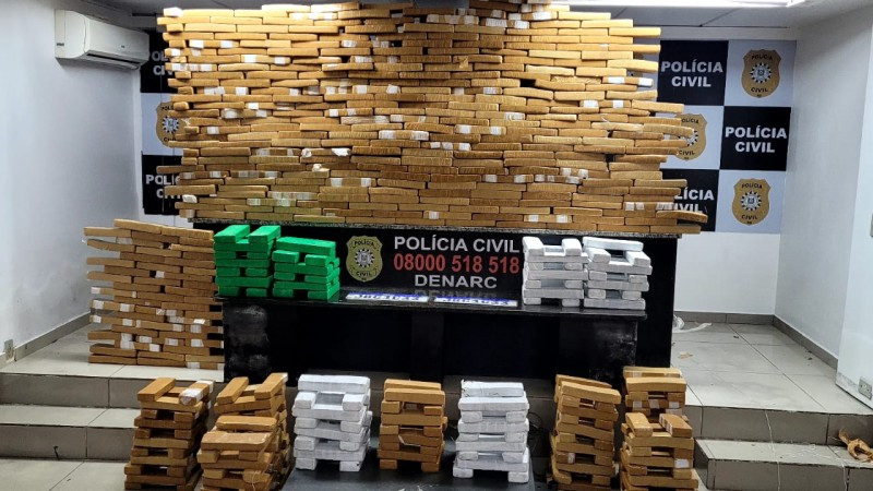 Polícia Civil apreende 400 quilos de maconha em Sapucaia do Sul
