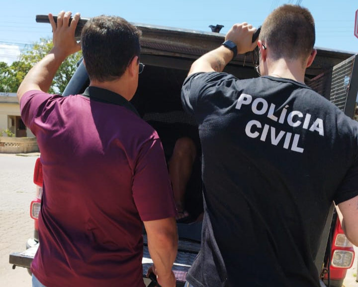 Polícia Civil prende condenado a 32 anos de prisão por estupro de vulnerável em São Lourenço do Sul