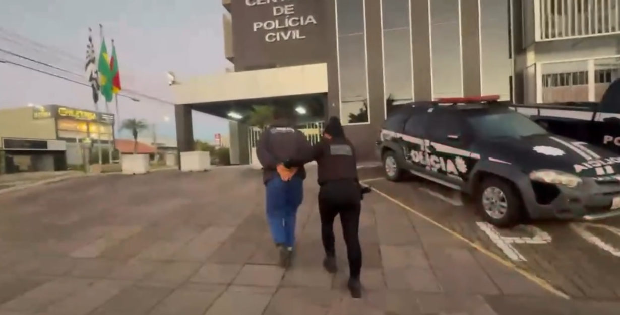 Polícia Civil prende padrasto suspeito de estupro de vulnerável contra enteada em Canoas