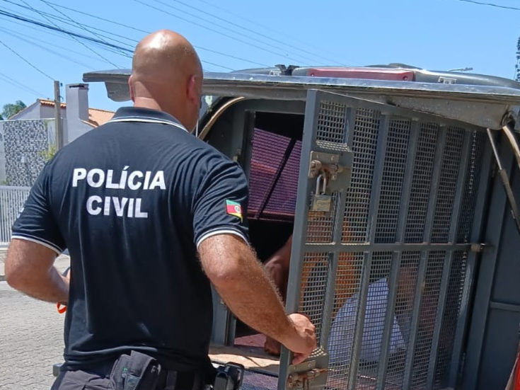 Polícia prende suspeito de roubos a pedestres no Bairro Lomba em São Lourenço do Sul