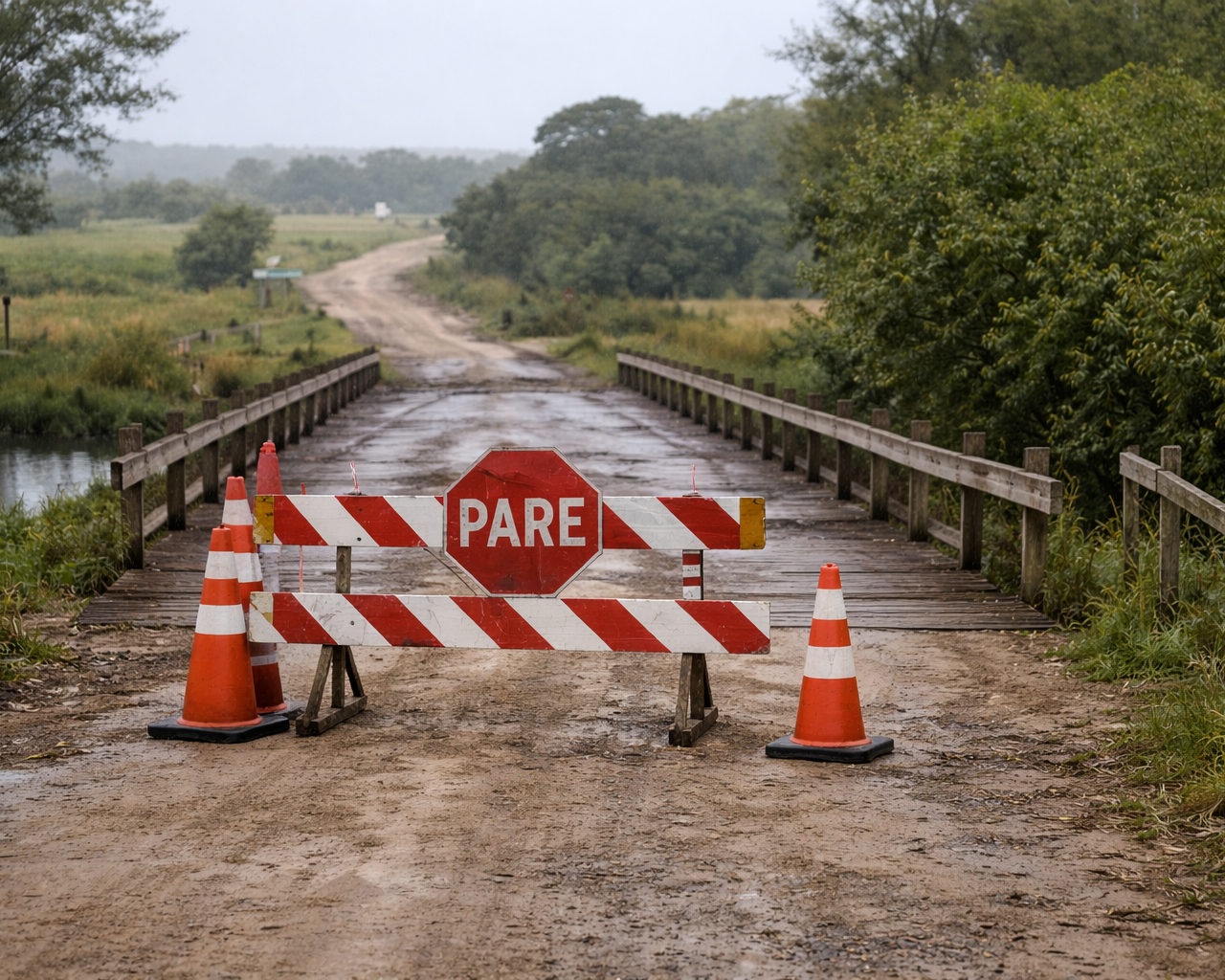 Ponte do Conduto em Santa Rita do Sul terá interdição total nesta terça-feira (05) para manutenção