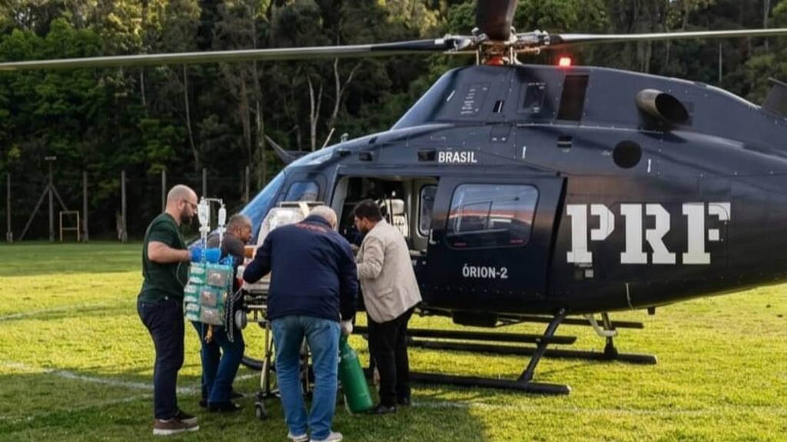 PRF leva bebê de helicóptero de Nova Prata a Caxias do Sul