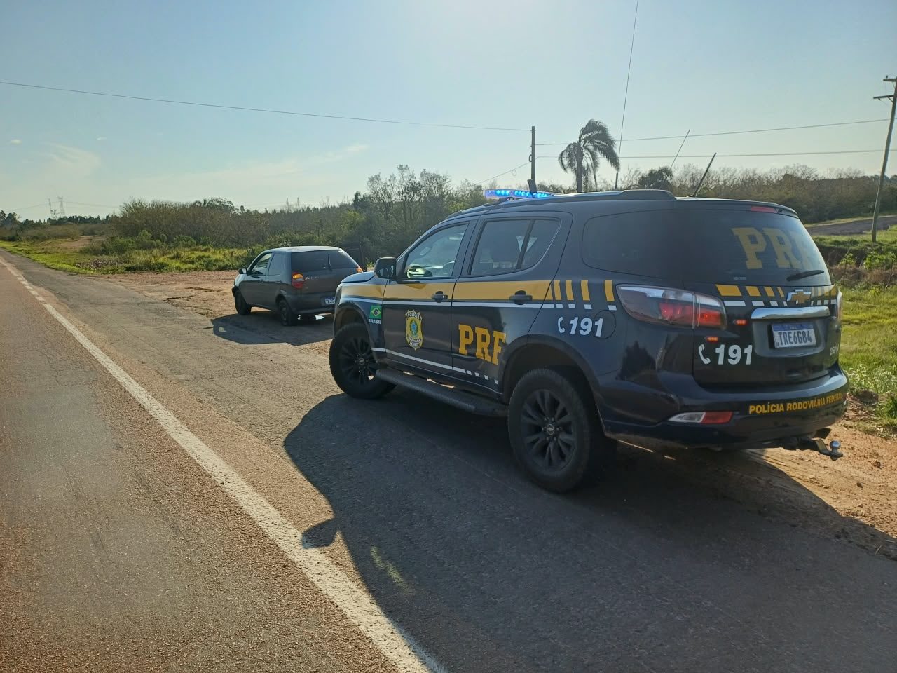 PRF prende homem procurado por violência doméstica em Eldorado do Sul