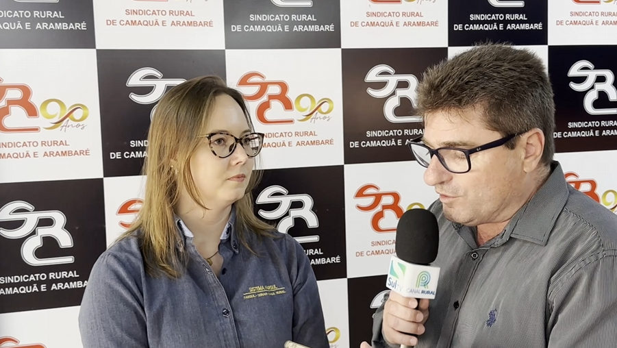 Produtores têm papel central na mitigação ambiental, afirma técnica da Farsul em palestra no Sindicato Rural de Camaquã