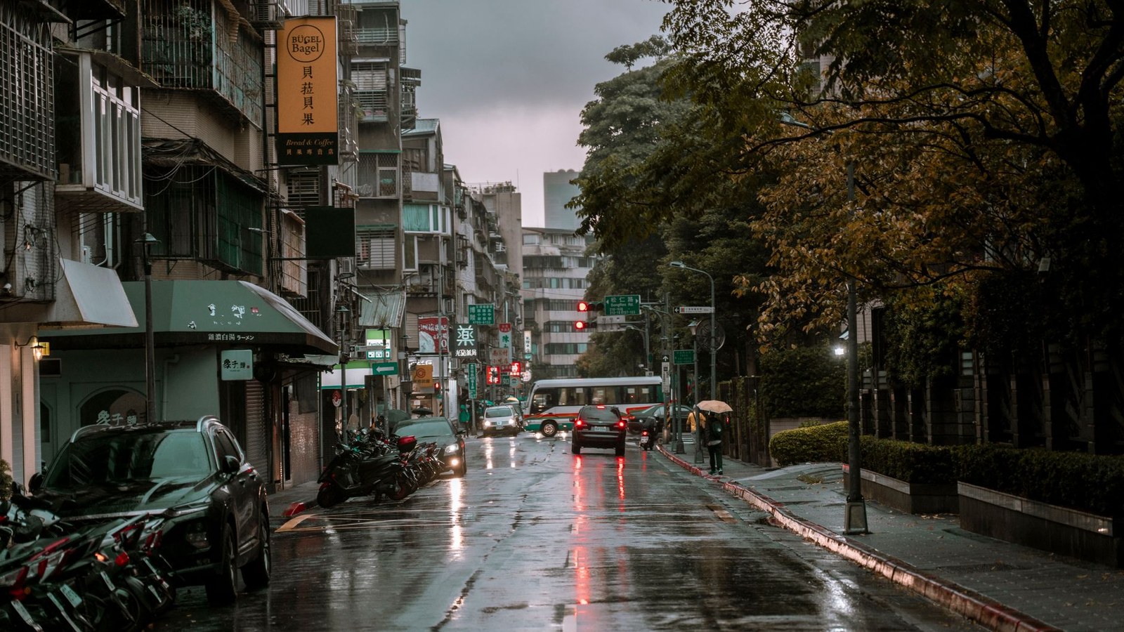 Céu nublado e garoa marcam a quarta-feira (14) em cidades do Rio Grande do Sul.
