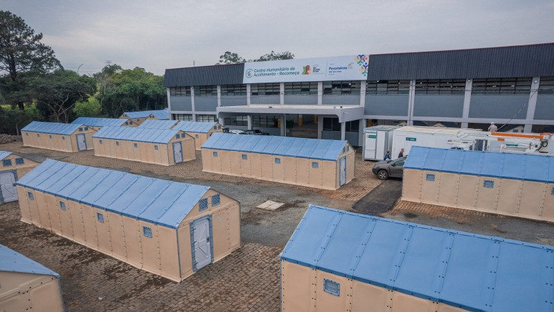 Recomeço: esperança e apoio para famílias desabrigadas no Centro Humanitário