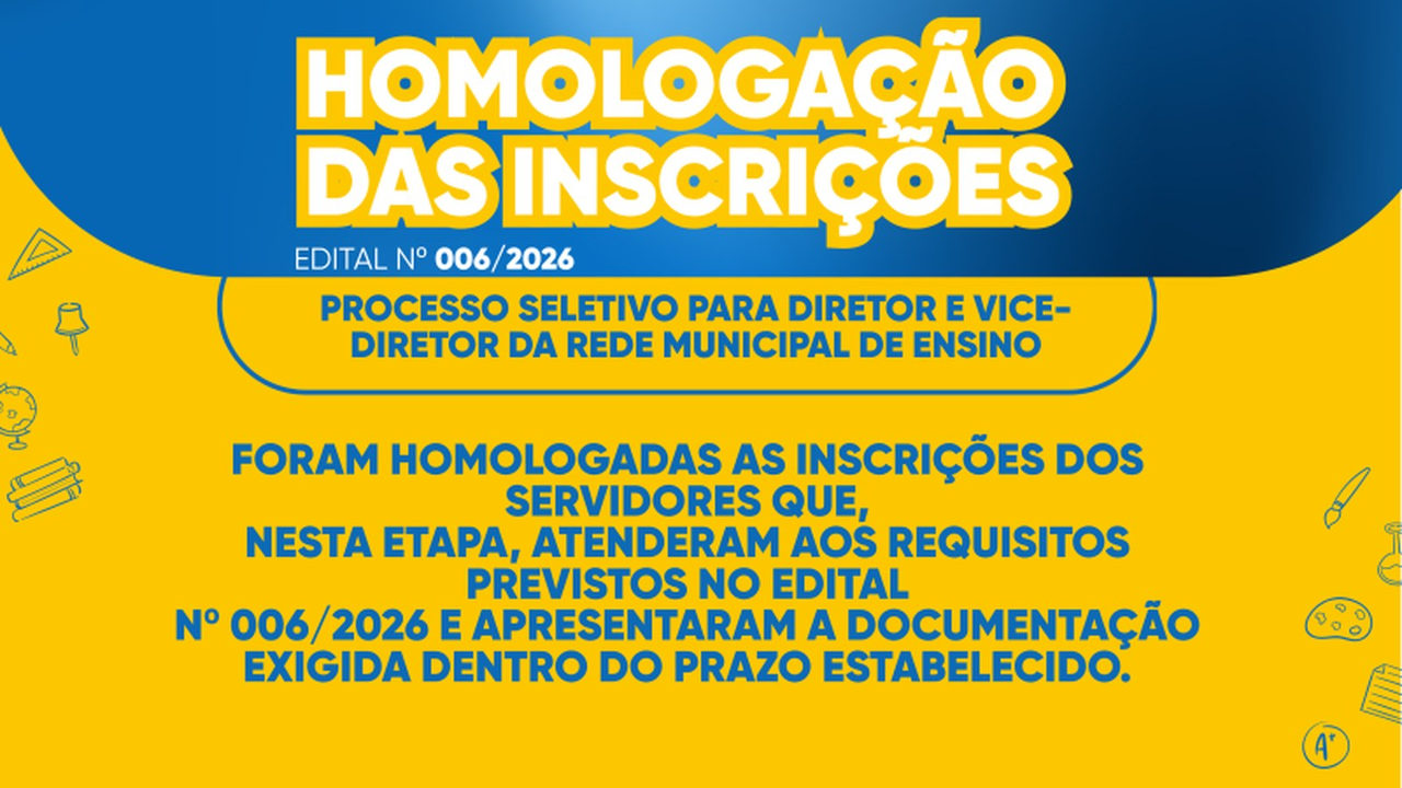 São Lourenço do Sul homologa inscritos para diretor e vice-diretor