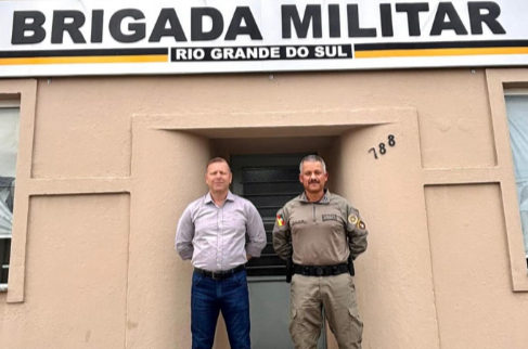 Segurança em Camaquã: integração entre Secretaria e Brigada Militar reforça ações na Costa Doce