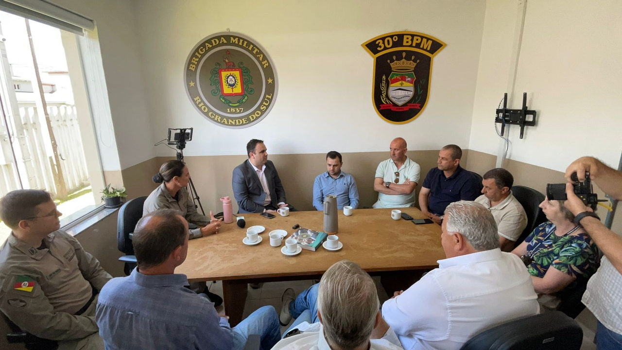 Segurança na zona rural: Camaquã entrega novo sistema de videomonitoramento à Brigada Militar