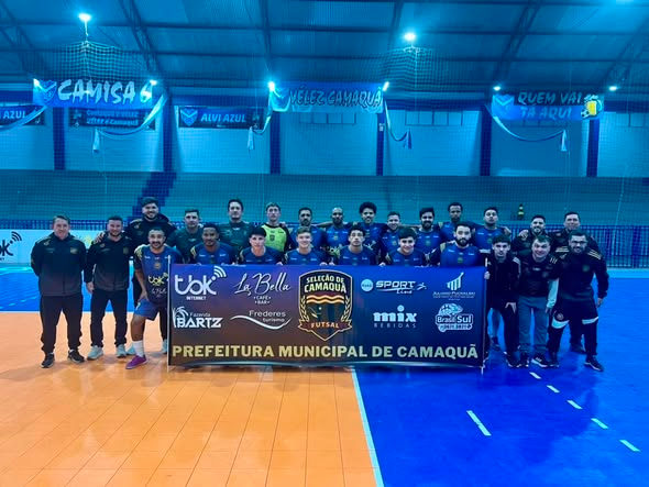 Seleções de Camaquã e Arambaré realizam amistoso de preparação para a Copa Centro-Sul